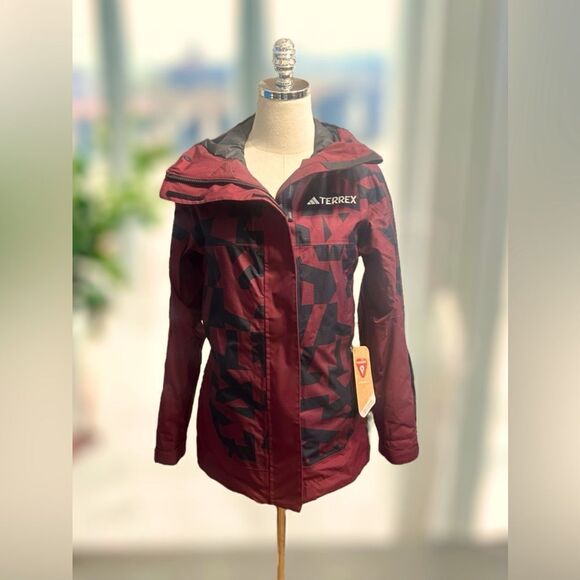 Adidas Winter Snow Snowboarding Terrex Xperior 2L Insulated RAIN.RDY Jacket XS - Picture 3 of 14